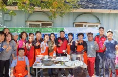  무주중학교 제37회 동창회 자원봉사단   